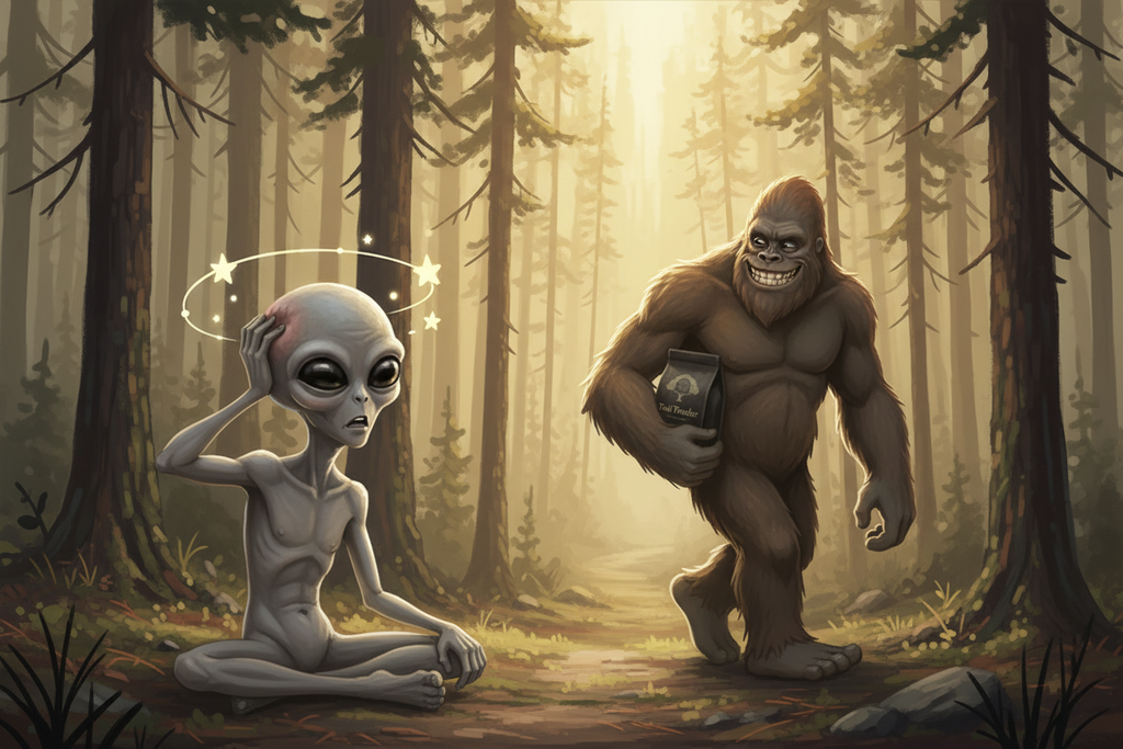 Bigfoot Wins the Coffee